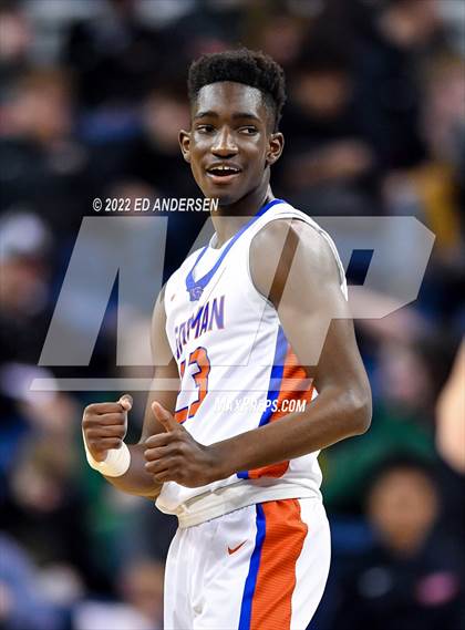 Thumbnail 3 in Bishop Gorman vs. Spanish Springs (NIAA State 5A Semifinal) photogallery.
