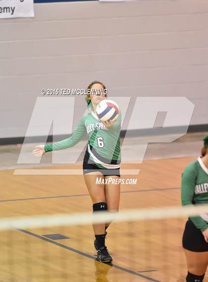 Thumbnail 1 in Valley Springs vs Crowley's Ridge Academy (AHSAA 3A 2nd Round Playoff) photogallery.