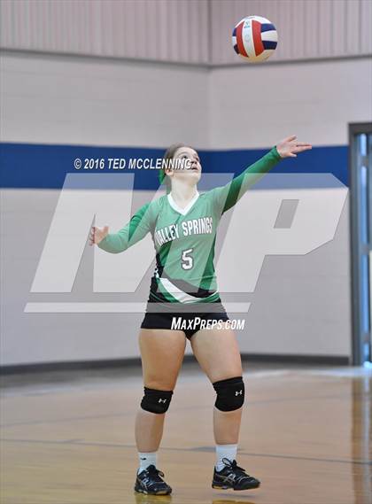 Thumbnail 2 in Valley Springs vs Crowley's Ridge Academy (AHSAA 3A 2nd Round Playoff) photogallery.
