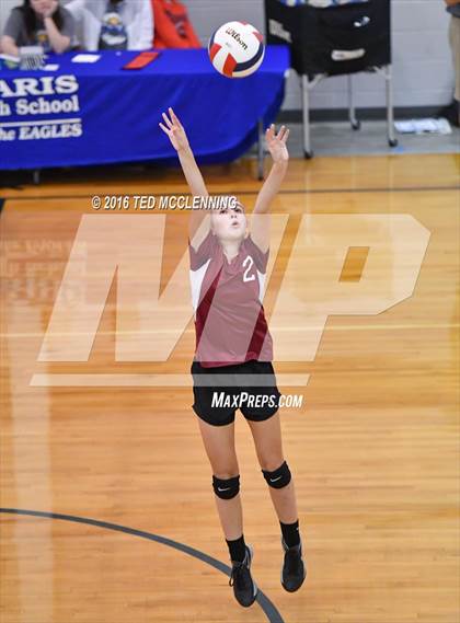 Thumbnail 3 in Valley Springs vs Crowley's Ridge Academy (AHSAA 3A 2nd Round Playoff) photogallery.