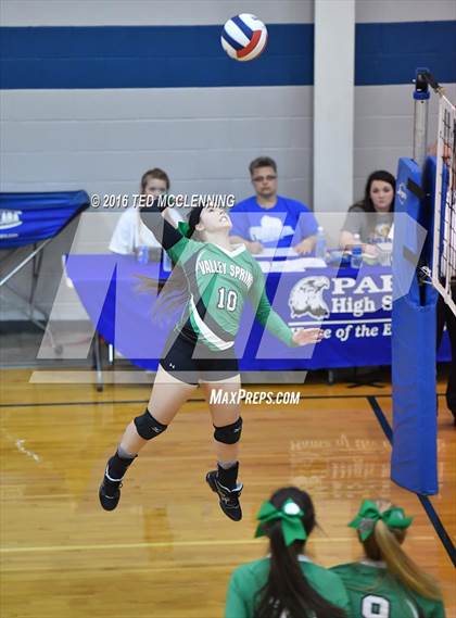 Thumbnail 1 in Valley Springs vs Crowley's Ridge Academy (AHSAA 3A 2nd Round Playoff) photogallery.