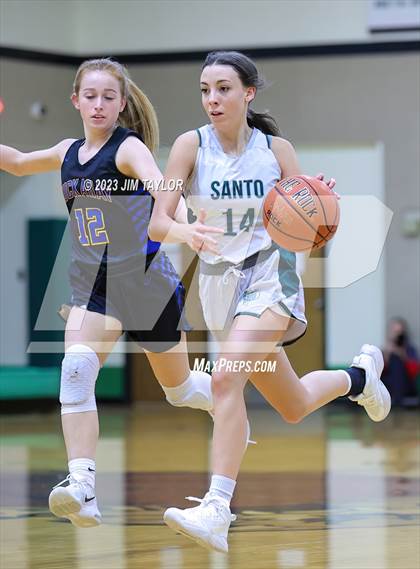 Thumbnail 3 in Huckabay vs Santo (Relentless Runnin' Cats Classic) photogallery.
