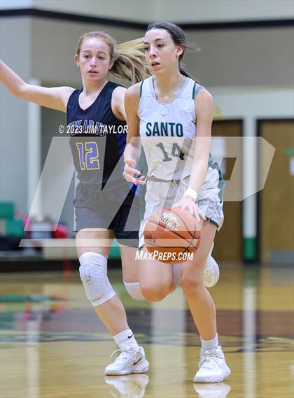 Thumbnail 2 in Huckabay vs Santo (Relentless Runnin' Cats Classic) photogallery.
