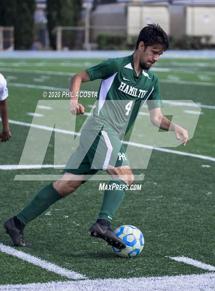 Thumbnail 3 in Hamilton vs. Rivera (CIF Los Angles City Section D3 Final) photogallery.