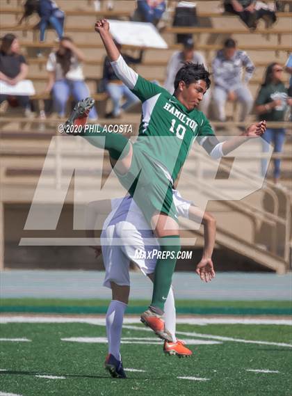 Thumbnail 3 in Hamilton vs. Rivera (CIF Los Angles City Section D3 Final) photogallery.