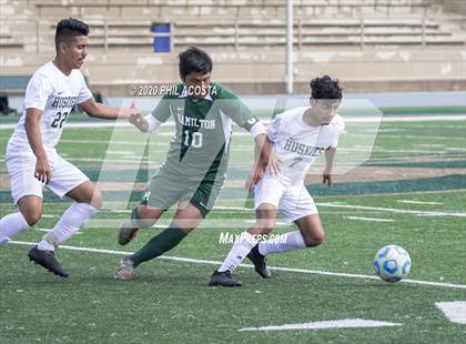 Thumbnail 2 in Hamilton vs. Rivera (CIF Los Angles City Section D3 Final) photogallery.