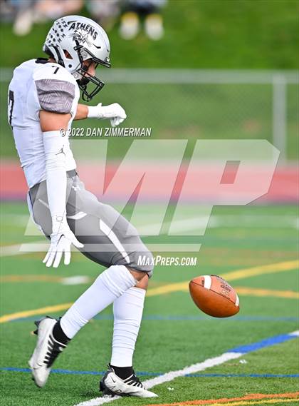 Thumbnail 2 in Athens vs Danville (PIAA District IV Class AAA Semi Final) photogallery.