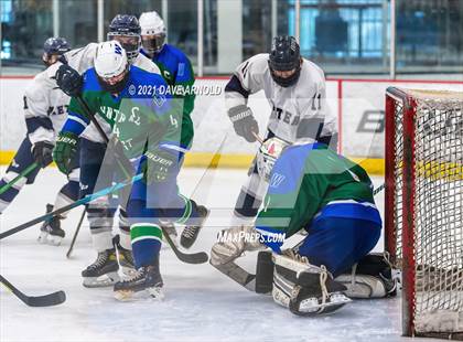 Thumbnail 2 in Manchester Central-West @ Exeter (NHIAA Division 1 Preliminary Round) photogallery.