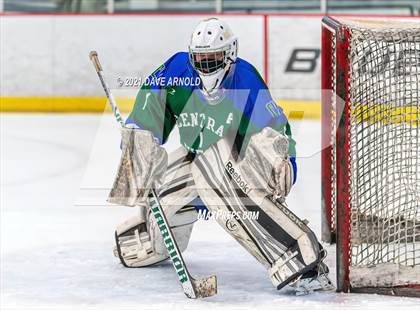 Thumbnail 2 in Manchester Central-West @ Exeter (NHIAA Division 1 Preliminary Round) photogallery.