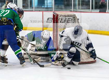 Thumbnail 2 in Manchester Central-West @ Exeter (NHIAA Division 1 Preliminary Round) photogallery.