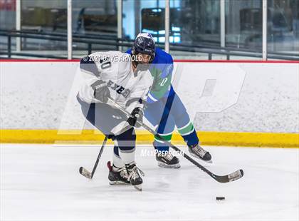 Thumbnail 2 in Manchester Central-West @ Exeter (NHIAA Division 1 Preliminary Round) photogallery.