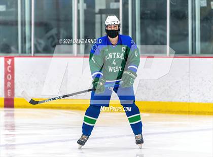 Thumbnail 1 in Manchester Central-West @ Exeter (NHIAA Division 1 Preliminary Round) photogallery.