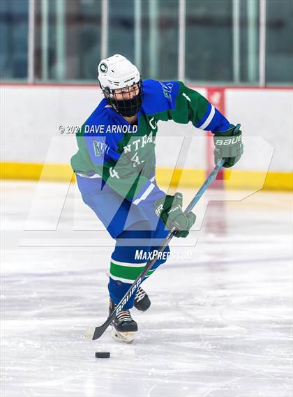 Thumbnail 2 in Manchester Central-West @ Exeter (NHIAA Division 1 Preliminary Round) photogallery.