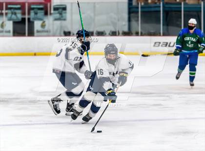 Thumbnail 2 in Manchester Central-West @ Exeter (NHIAA Division 1 Preliminary Round) photogallery.