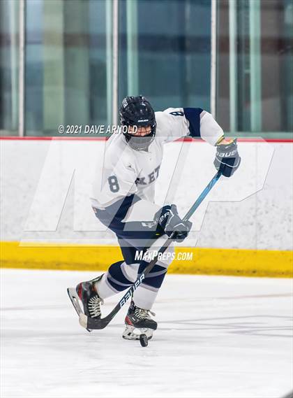 Thumbnail 1 in Manchester Central-West @ Exeter (NHIAA Division 1 Preliminary Round) photogallery.