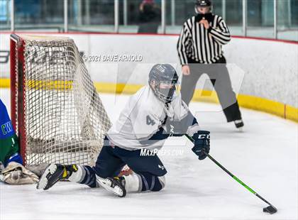 Thumbnail 1 in Manchester Central-West @ Exeter (NHIAA Division 1 Preliminary Round) photogallery.