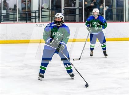 Thumbnail 3 in Manchester Central-West @ Exeter (NHIAA Division 1 Preliminary Round) photogallery.