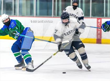 Thumbnail 2 in Manchester Central-West @ Exeter (NHIAA Division 1 Preliminary Round) photogallery.