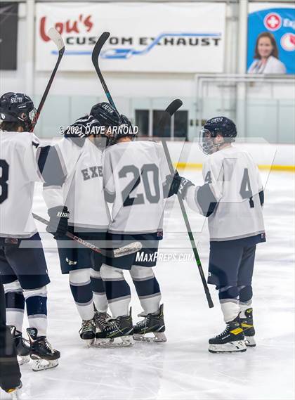Thumbnail 1 in Manchester Central-West @ Exeter (NHIAA Division 1 Preliminary Round) photogallery.