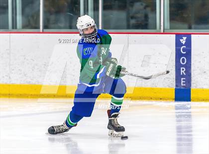 Thumbnail 2 in Manchester Central-West @ Exeter (NHIAA Division 1 Preliminary Round) photogallery.