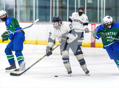 Thumbnail 3 in Manchester Central-West @ Exeter (NHIAA Division 1 Preliminary Round) photogallery.