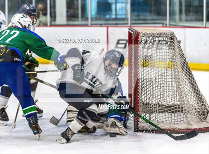 Thumbnail 3 in Manchester Central-West @ Exeter (NHIAA Division 1 Preliminary Round) photogallery.