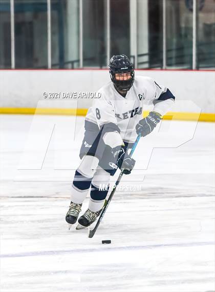 Thumbnail 3 in Manchester Central-West @ Exeter (NHIAA Division 1 Preliminary Round) photogallery.