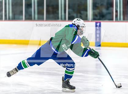 Thumbnail 1 in Manchester Central-West @ Exeter (NHIAA Division 1 Preliminary Round) photogallery.