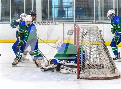 Thumbnail 3 in Manchester Central-West @ Exeter (NHIAA Division 1 Preliminary Round) photogallery.