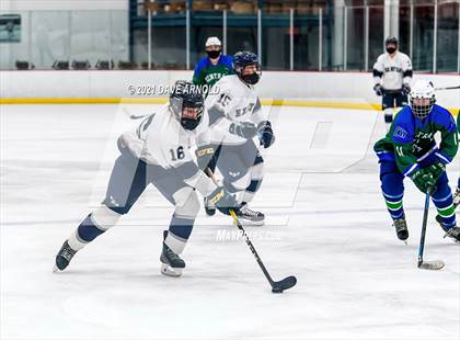 Thumbnail 1 in Manchester Central-West @ Exeter (NHIAA Division 1 Preliminary Round) photogallery.