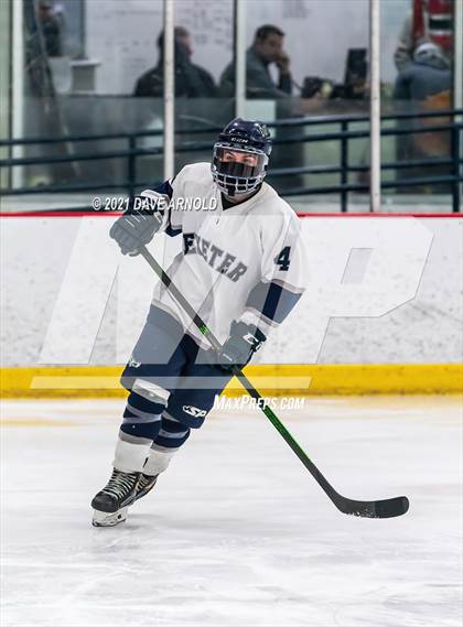 Thumbnail 3 in Manchester Central-West @ Exeter (NHIAA Division 1 Preliminary Round) photogallery.