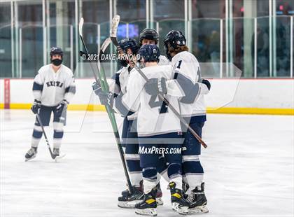 Thumbnail 1 in Manchester Central-West @ Exeter (NHIAA Division 1 Preliminary Round) photogallery.
