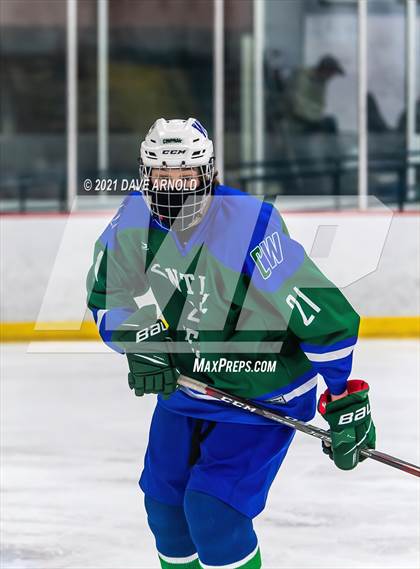 Thumbnail 2 in Manchester Central-West @ Exeter (NHIAA Division 1 Preliminary Round) photogallery.