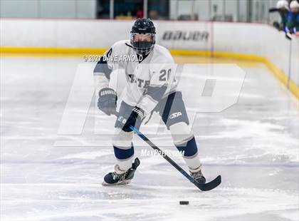 Thumbnail 3 in Manchester Central-West @ Exeter (NHIAA Division 1 Preliminary Round) photogallery.