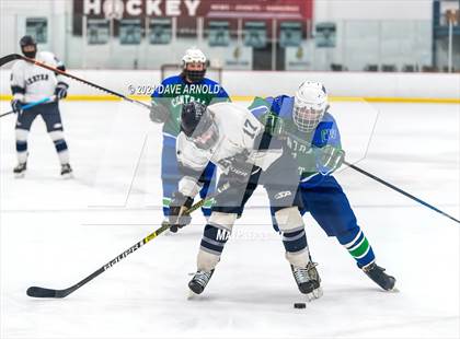 Thumbnail 1 in Manchester Central-West @ Exeter (NHIAA Division 1 Preliminary Round) photogallery.