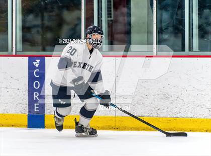 Thumbnail 2 in Manchester Central-West @ Exeter (NHIAA Division 1 Preliminary Round) photogallery.