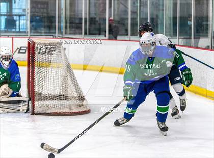 Thumbnail 1 in Manchester Central-West @ Exeter (NHIAA Division 1 Preliminary Round) photogallery.