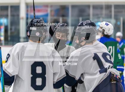 Thumbnail 2 in Manchester Central-West @ Exeter (NHIAA Division 1 Preliminary Round) photogallery.