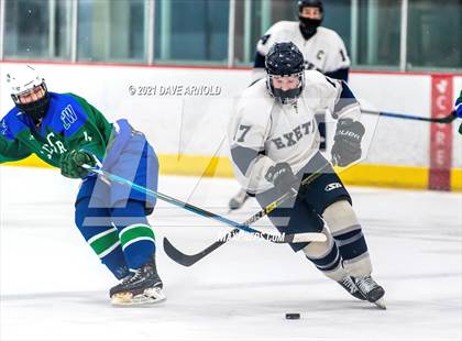 Thumbnail 1 in Manchester Central-West @ Exeter (NHIAA Division 1 Preliminary Round) photogallery.