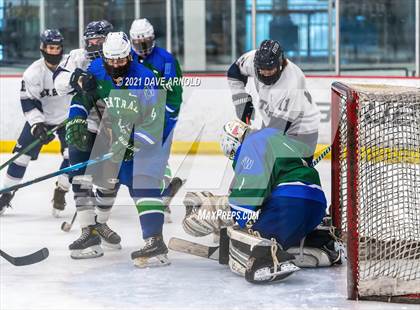 Thumbnail 1 in Manchester Central-West @ Exeter (NHIAA Division 1 Preliminary Round) photogallery.