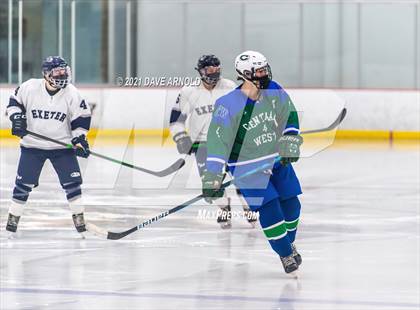 Thumbnail 1 in Manchester Central-West @ Exeter (NHIAA Division 1 Preliminary Round) photogallery.