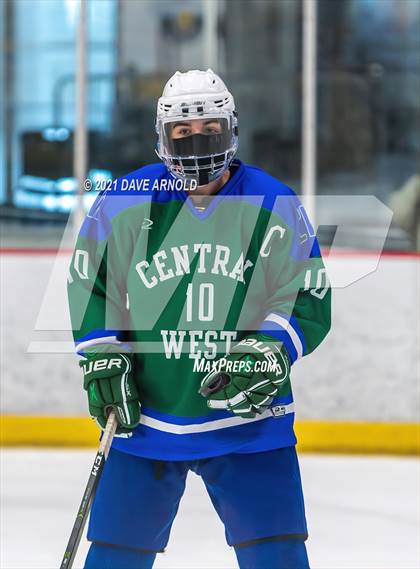 Thumbnail 1 in Manchester Central-West @ Exeter (NHIAA Division 1 Preliminary Round) photogallery.