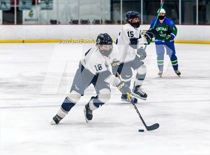 Thumbnail 2 in Manchester Central-West @ Exeter (NHIAA Division 1 Preliminary Round) photogallery.