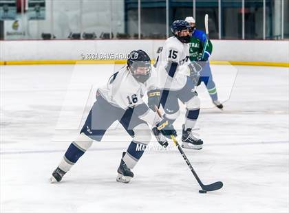 Thumbnail 3 in Manchester Central-West @ Exeter (NHIAA Division 1 Preliminary Round) photogallery.