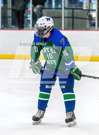 Thumbnail 3 in Manchester Central-West @ Exeter (NHIAA Division 1 Preliminary Round) photogallery.