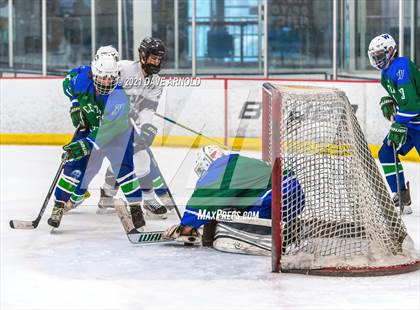 Thumbnail 1 in Manchester Central-West @ Exeter (NHIAA Division 1 Preliminary Round) photogallery.