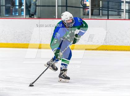 Thumbnail 1 in Manchester Central-West @ Exeter (NHIAA Division 1 Preliminary Round) photogallery.