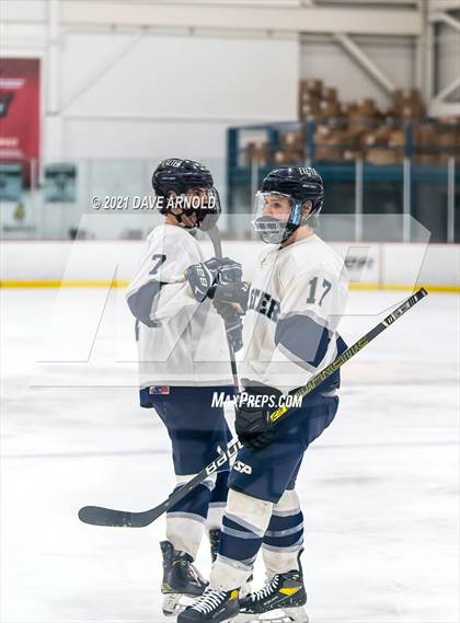 Thumbnail 3 in Manchester Central-West @ Exeter (NHIAA Division 1 Preliminary Round) photogallery.