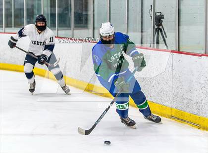 Thumbnail 3 in Manchester Central-West @ Exeter (NHIAA Division 1 Preliminary Round) photogallery.