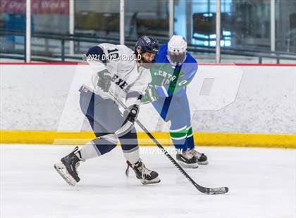 Thumbnail 3 in Manchester Central-West @ Exeter (NHIAA Division 1 Preliminary Round) photogallery.